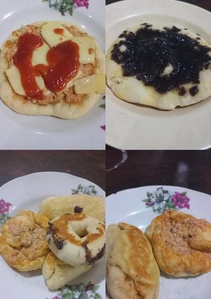 Foto resep Roti Sobek, Roti Isi, Donat, dan Pizza Homemade