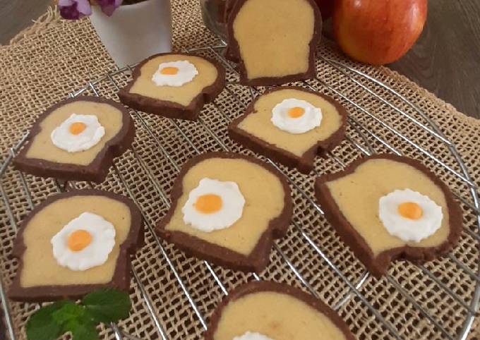 Cara Buat Egg Toast Cookies Gampang