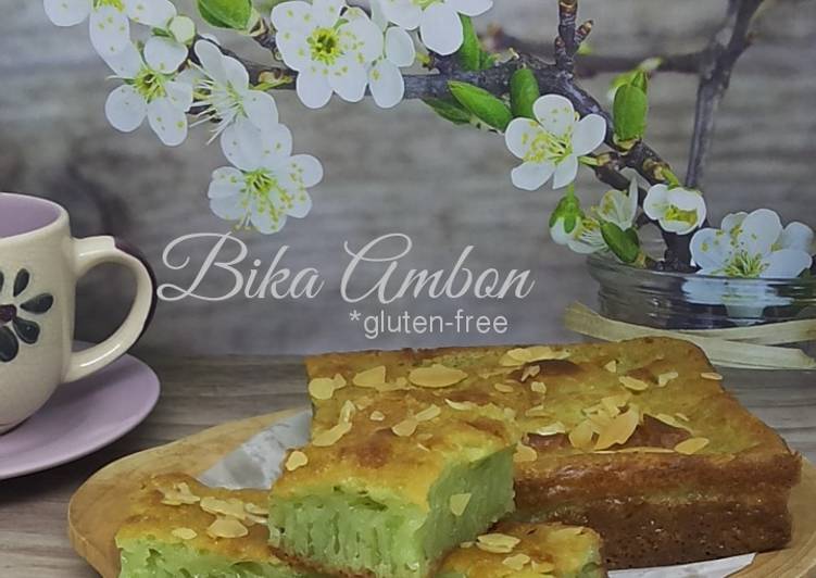 7.3~ Bika Ambon Pandan (almond) *gluten-free