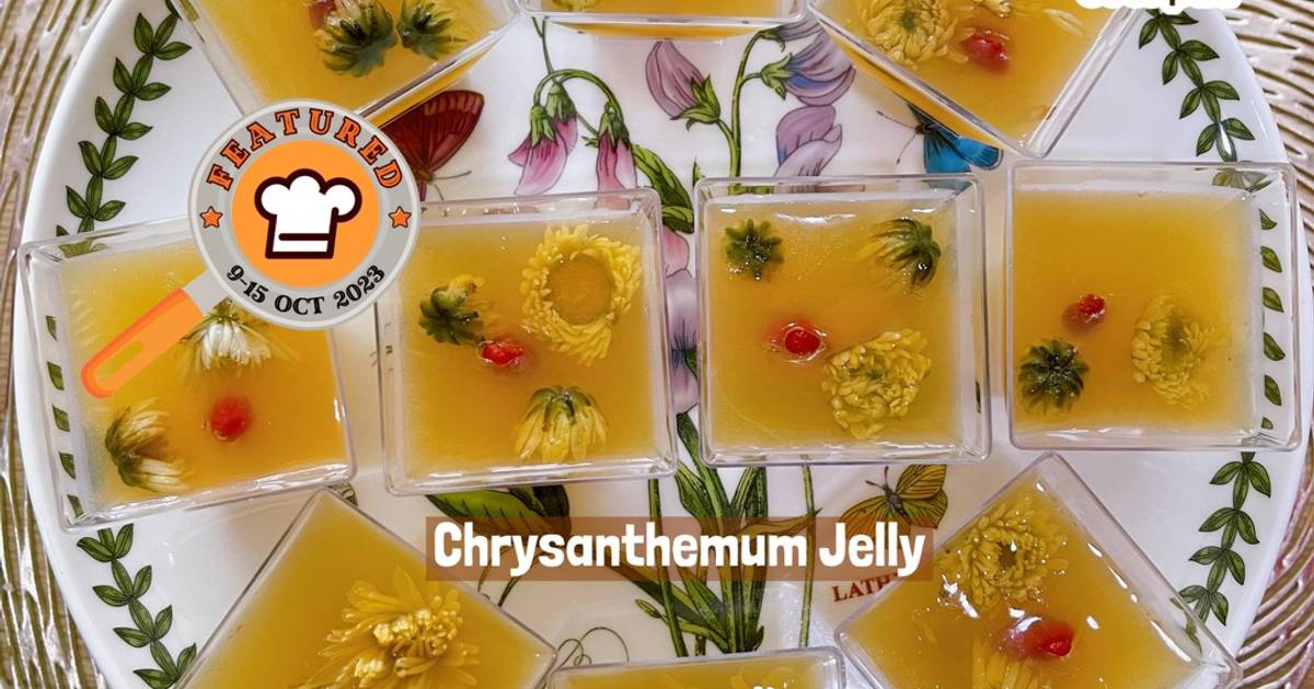 Resipi 👩‍🍳chrysanthemum Jelly🌼 Oleh Mahadiah Cookpad 4818