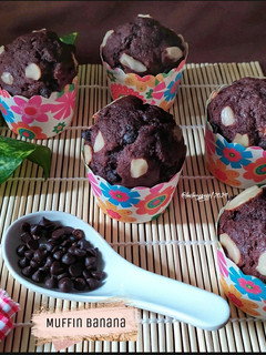 Foto resep Muffin Banana Superr Moistt NO Mixer 🤩
