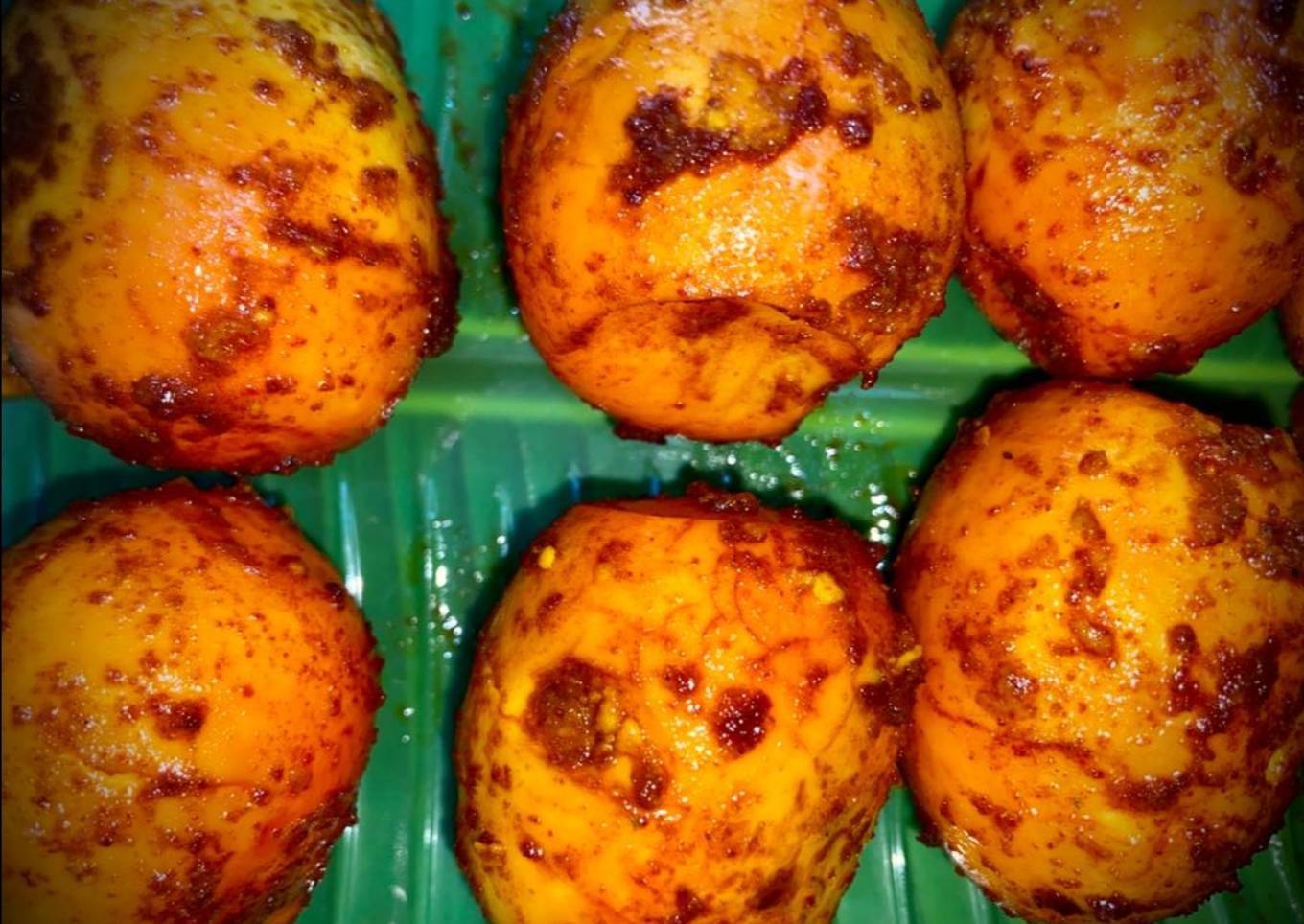 Spicy egg fry