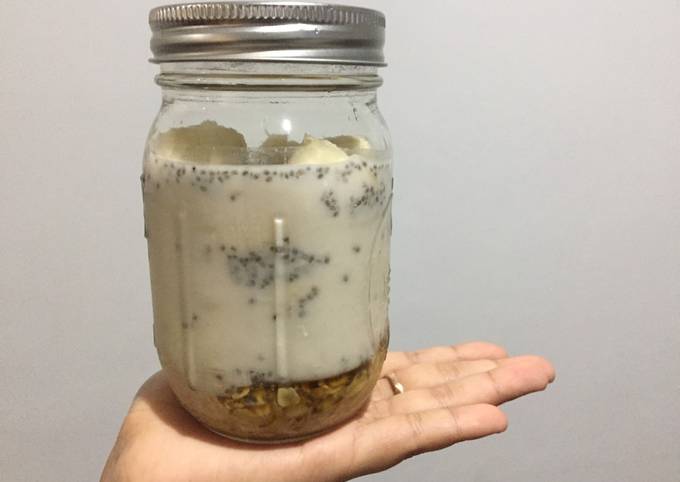 Resep Banana Overnight Oats Oleh Fita Prasetyani Cookpad