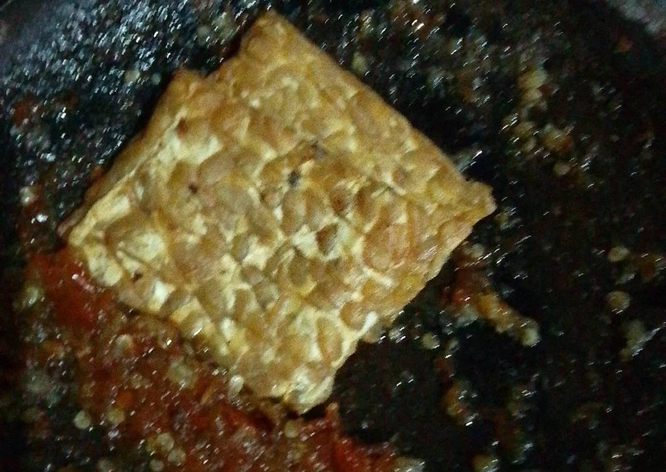 Penyetan tempe