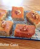 Bánh bơ hạt óc chó (Walnut Butter Cake)