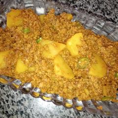 A picture of Aloo Kema.