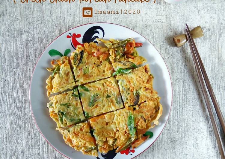 Cara Gampang Menyiapkan Pajeon (Green Onion Korean Pancake), Lezat Sekali