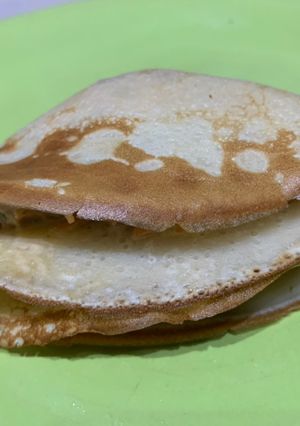 Una foto de Panqueques Salados con queso Finlandia