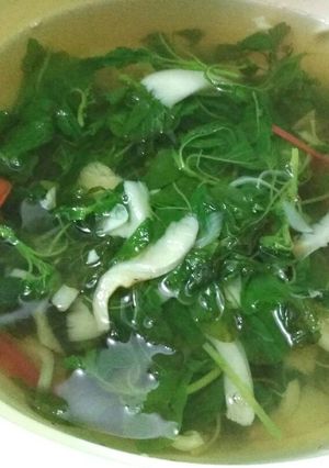 Foto resep Bening bayam jamur tiram