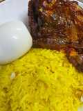 Nasi Kuning & Sambal Ikan Tongkol
