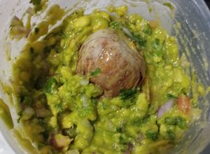 Una foto de Guacamole