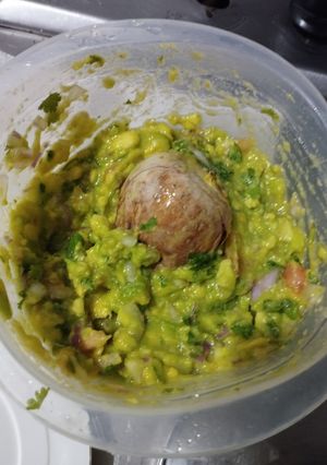Una foto de Guacamole