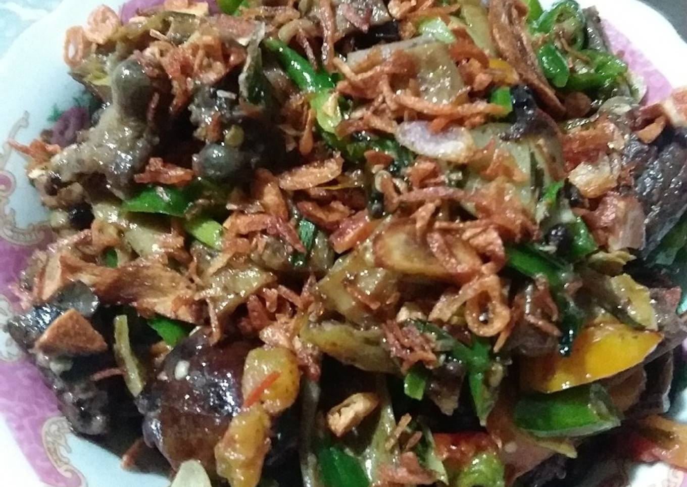 Ongseng usus tonang pedas
