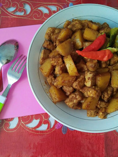 Foto resep Sambel goreng kentang tahu tempe