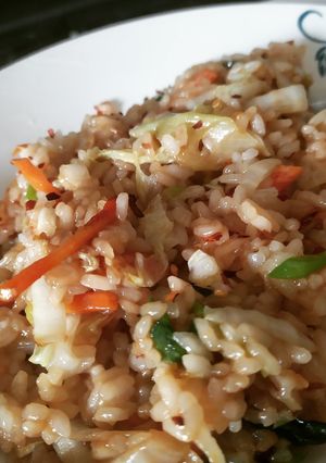 Φωτογραφία της συνταγής Fried rice (τηγανιτό ρύζι)