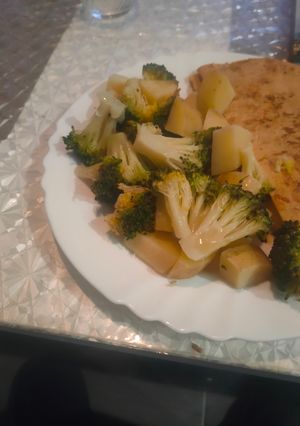 Una foto de Verduras al vapor