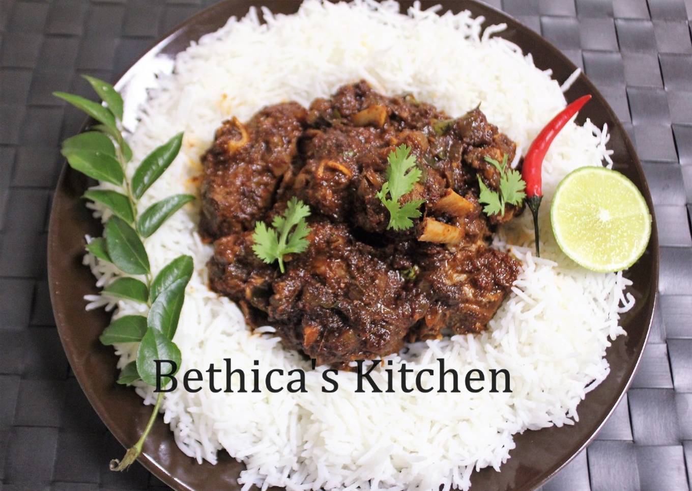 Recipe of Speedy Mutton Ghee Roast