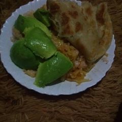 A picture of Rice cabbage stew.