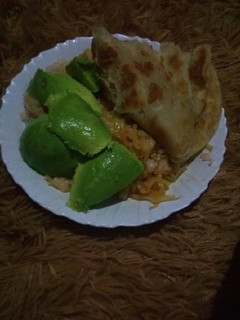 A picture of Rice cabbage stew.