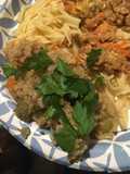 Quinoa pilaf with shallot vinaigrette