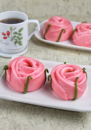 Foto resep Bakpao Mawar Unti Kelapa
