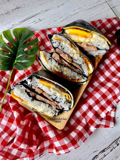 Foto resep Folded Kimbap / Kimbap Lipat/ Rice Sandwich
