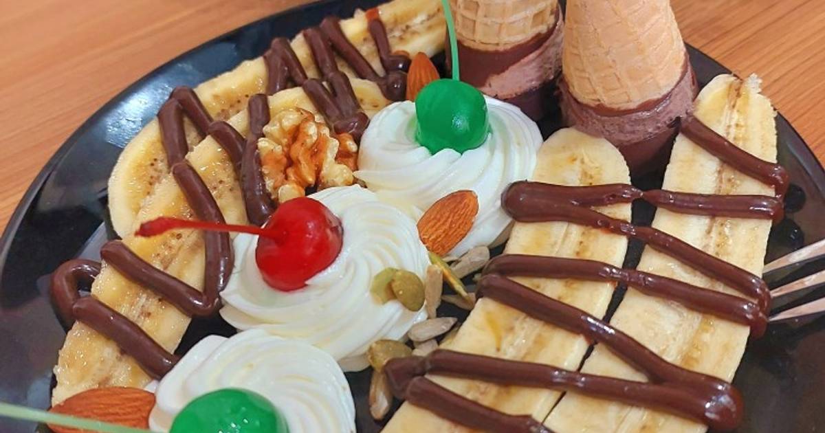 Resep Banana Split Oleh NayNay - Cookpad