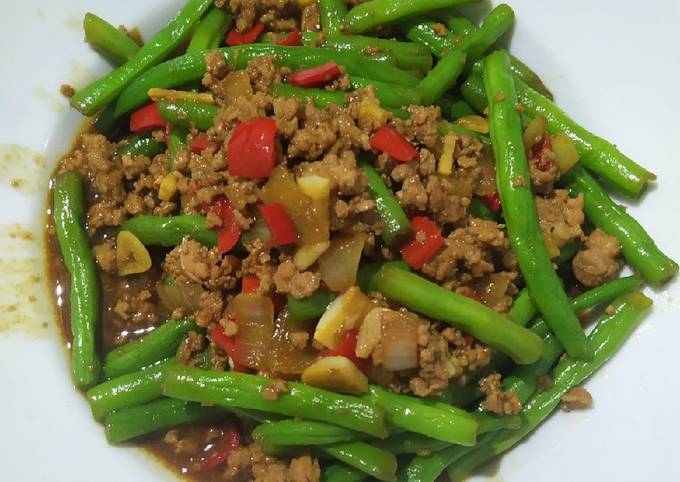 Resep Resep Tumis Buncis Daging Giling Oleh Sanganenyong Cookpad