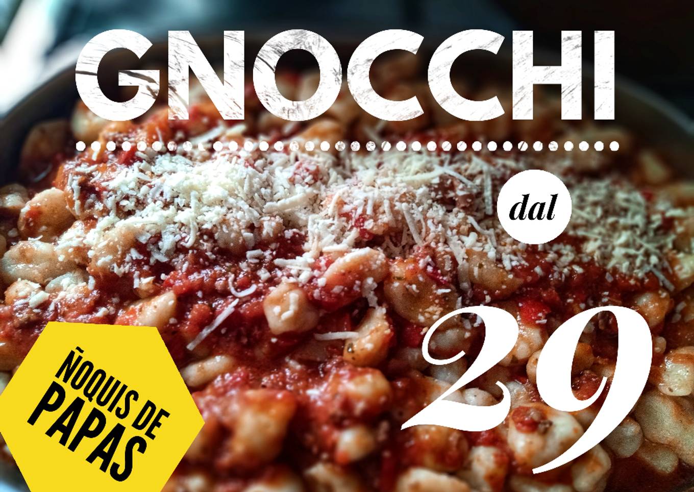 Ñoquis de Papa con Bolognesa
