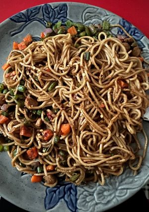A picture of Soba noodles.