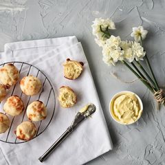 Mini Cheese Scones A picture of Mini Cheese Scones.