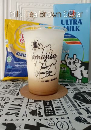 Foto resep Milk Tea Brown Sugar