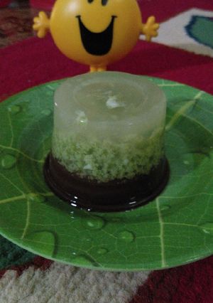 Foto resep Puding lumut coklat