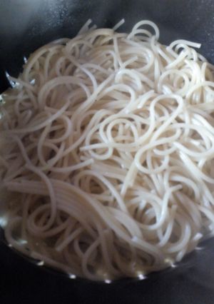 Una foto de Fideos a la manteca riquísimos