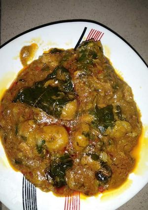 A picture of Plantain porridge.