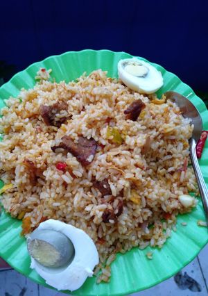 Foto resep Nasi goreng daging