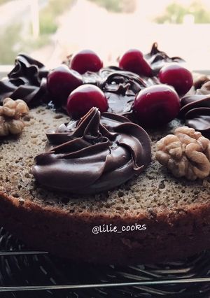 عکسی از دستور كيك قهوه و نسكافه
