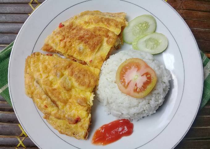  Resep  Telur  Dadar  Keju oleh Diyan Ummu iskhoyas Cookpad