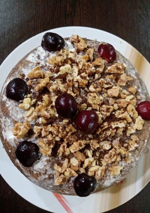 عکسی از دستور کیک شکلاتی قابلمه ای