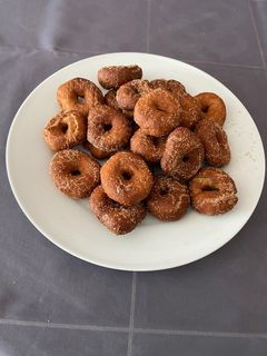 Una foto de Roscos de canela