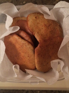 Una foto de Galletas de nueces y pistachos