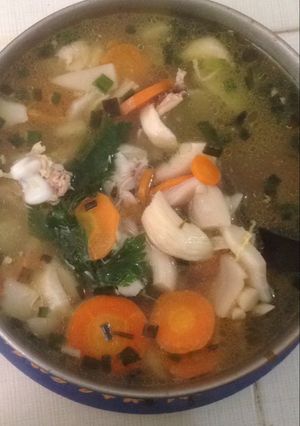 Foto resep Sup Ayam Jamur