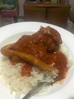 A picture of Goat Meat Stew.