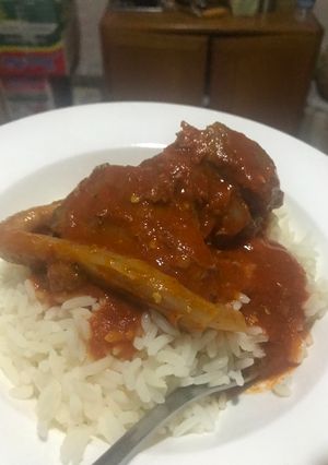 A picture of Goat Meat Stew.