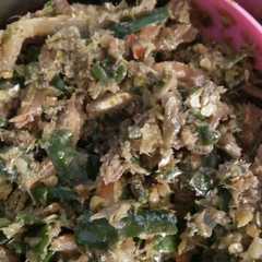 รูปของ Teri sambel ijo