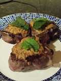 Brad's lamb chops with ginger mint mustard