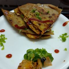 A picture of Pizza pockets.