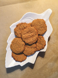 Una foto de Galletas de avena y manzana
