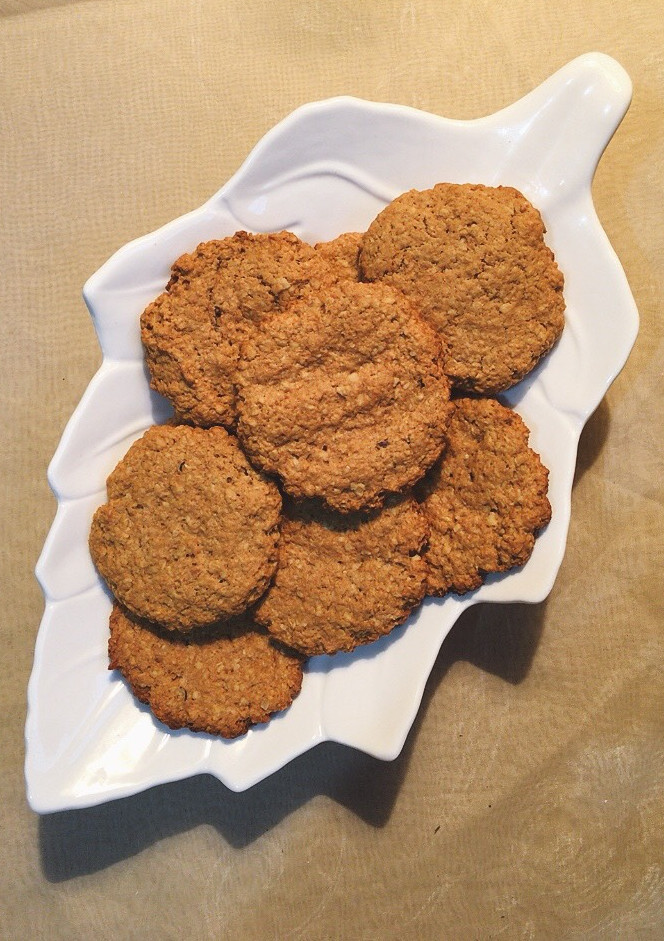 Una foto de Galletas de avena y manzana
