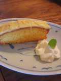 Easy orange cake with orange icing